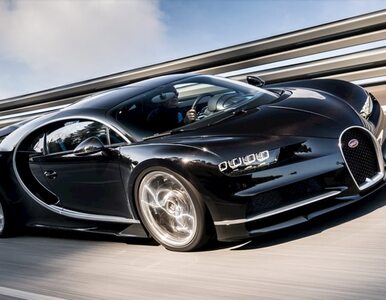 Miniatura: Najszybszy samochód świata. Bugatti...
