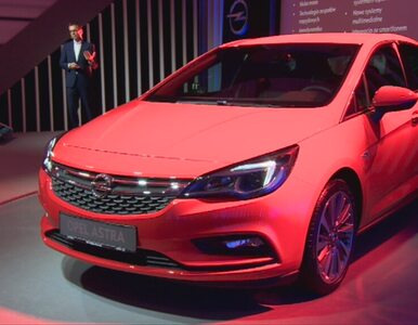 Miniatura: Opel zaprezentował nową Astrę. "To...